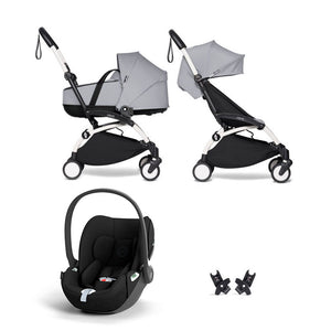 Pack Carrito Stokke YOYO3 Bassinet Duo + Cybex Cloud T I-Size (Comfort) + Adaptadores Stokke YOYO