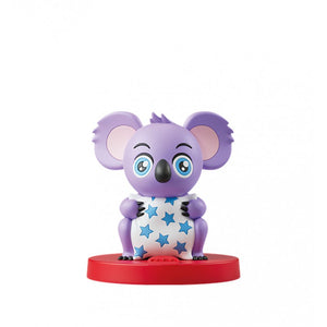 Personaje - Koala morado bianca notte Faba