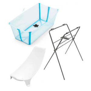 Pack bañera plegable flexi bath Stokke + soporte + asiento