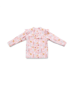 Camiseta Baño manga larga Ocean Dreams Rosa Little Dutch