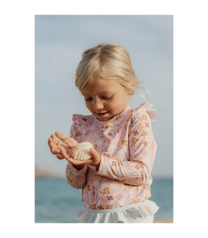 Camiseta Baño manga larga Ocean Dreams Rosa Little Dutch