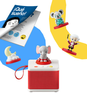 Altavoz cuentacuentos Faba - Pack vamos a dormir