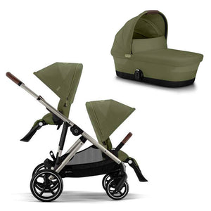 Carrito Cybex Gazelle S Duo 2 asientos y 1 capazo