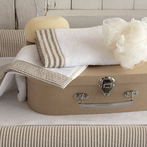 Juego de 2 Toallitas Derby Beige Cambrass