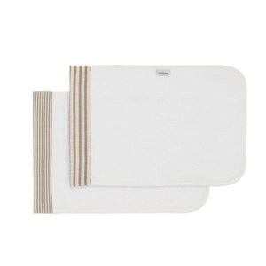 Juego de 2 Toallitas Derby Beige Cambrass