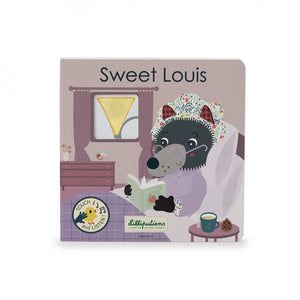 Libro de sonidos y texturas "Sweet Louis" Lilliputiens