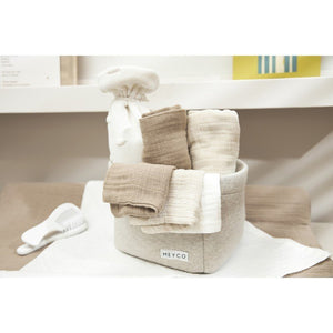 Pack 3 muselinas lavadas 70 x 70 cm Meyco Baby