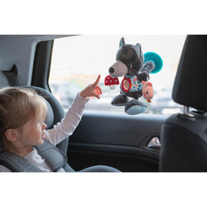 Peluche de actividades Nomad Louis el lobo Lilliputiens