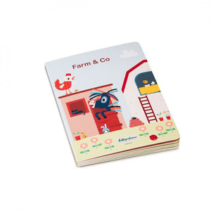 Mi primer libro puzzle Farm & co Lilliputiens