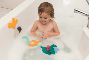 Puzzle mundo dino y sus amigos Quut