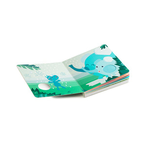 Libro de sonidos y texturas inspirado en la Jungla Lilliputiens