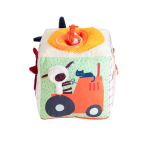 Cubo de actividades con sonidos granja Lilliputiens