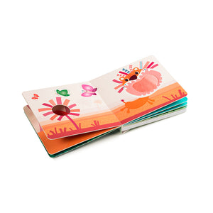 Libro de sonidos y texturas inspirado en la Jungla Lilliputiens