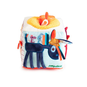Cubo de actividades con sonidos granja Lilliputiens