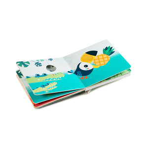 Libro de sonidos y texturas inspirado en la Jungla Lilliputiens