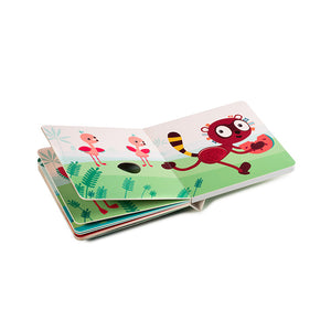 Libro de sonidos y texturas inspirado en la Jungla Lilliputiens