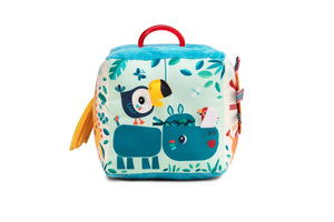 Cubo de actividades con sonidos de la Jungla Lilliputiens