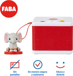 Altavoz cuentacuentos blanco Faba
