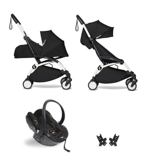 Pack Carrito Stokke YOYO3 Duo + Cybex Cloud T I-Size (Comfort) + Adaptadores Stokke YOYO