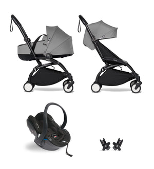 Pack Carrito Stokke YOYO3 Bassinet Duo + Cybex Cloud T I-Size (Comfort) + Adaptadores Stokke YOYO