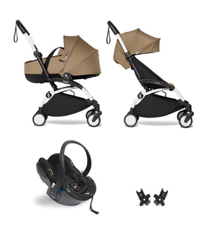 Pack Carrito Stokke YOYO3 Bassinet Duo + Cybex Cloud T I-Size (Comfort) + Adaptadores Stokke YOYO