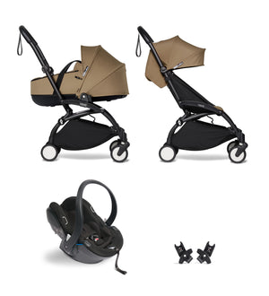 Pack Carrito Stokke YOYO3 Bassinet Duo + Cybex Cloud T I-Size (Comfort) + Adaptadores Stokke YOYO