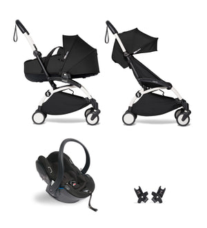 Pack Carrito Stokke YOYO3 Bassinet Duo + Cybex Cloud T I-Size (Comfort) + Adaptadores Stokke YOYO