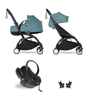 Pack Carrito Stokke YOYO3 Bassinet Duo + Cybex Cloud T I-Size (Comfort) + Adaptadores Stokke YOYO