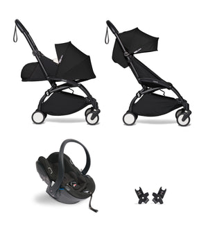 Pack Carrito Stokke YOYO3 Duo + Cybex Cloud T I-Size (Comfort) + Adaptadores Stokke YOYO