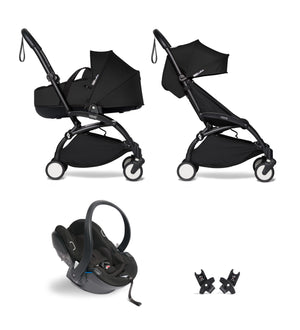 Pack Carrito Stokke YOYO3 Bassinet Duo + Cybex Cloud T I-Size (Comfort) + Adaptadores Stokke YOYO