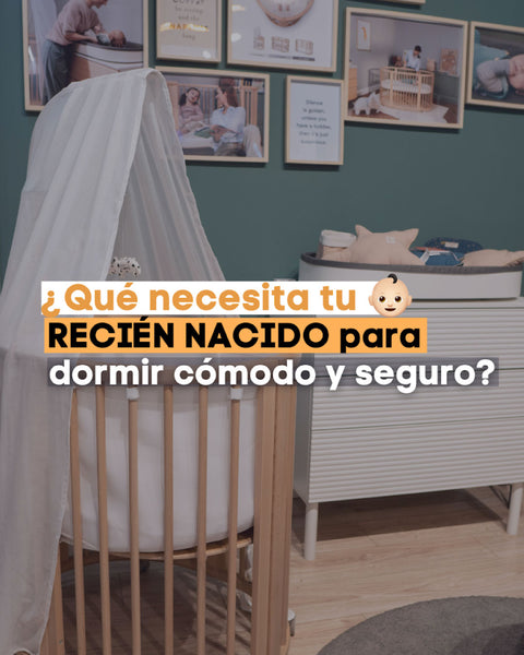Todo lo que necesitas para que tu bebé duerma tranquilo y seguro
