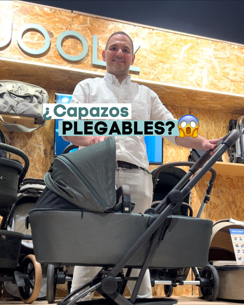 Carritos de bebé con capazo plegable