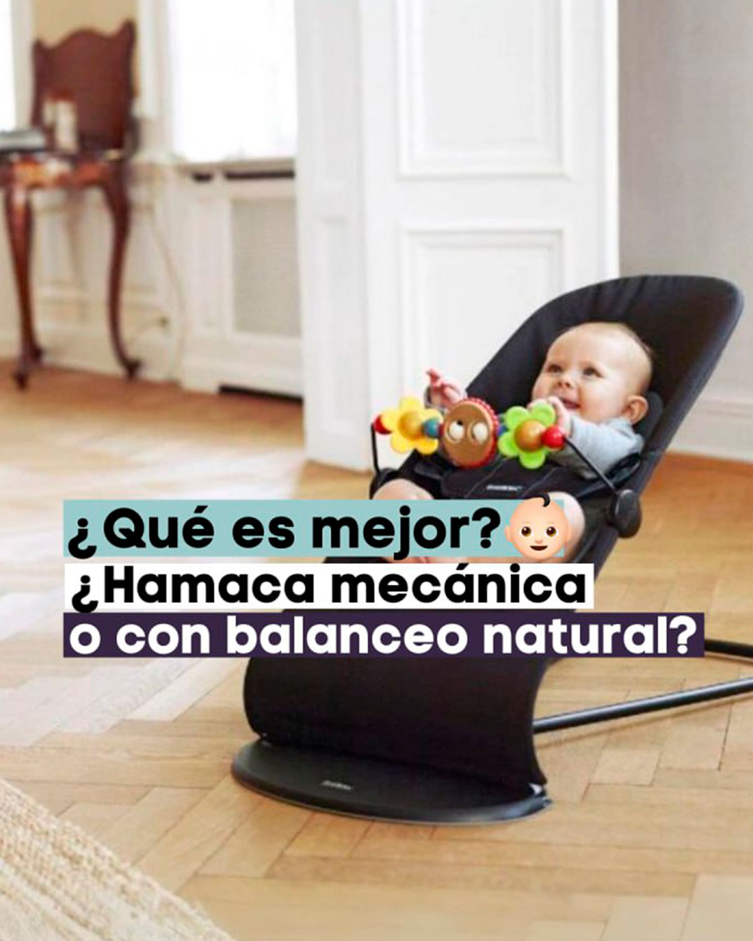 Hamaca Bliss de BabyBjörn: Ergonomía y Balanceo Natural
