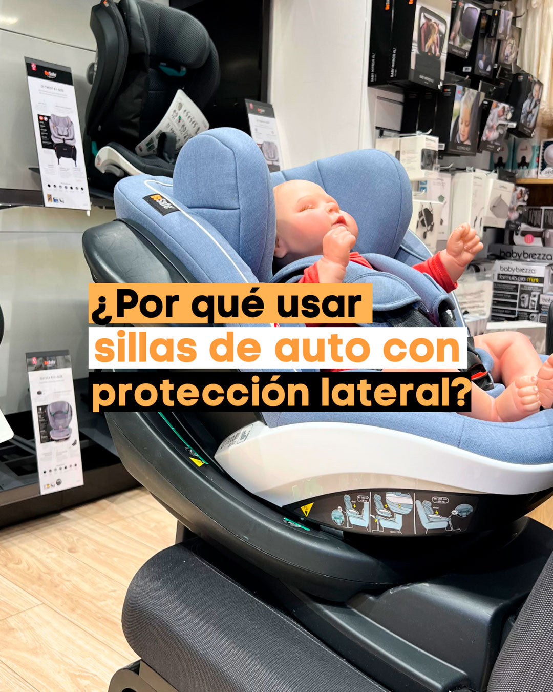 Seguridad y Tranquilidad: ¿Por Qué es Importante la Protección Lateral en el Car Seat de tu Bebé?