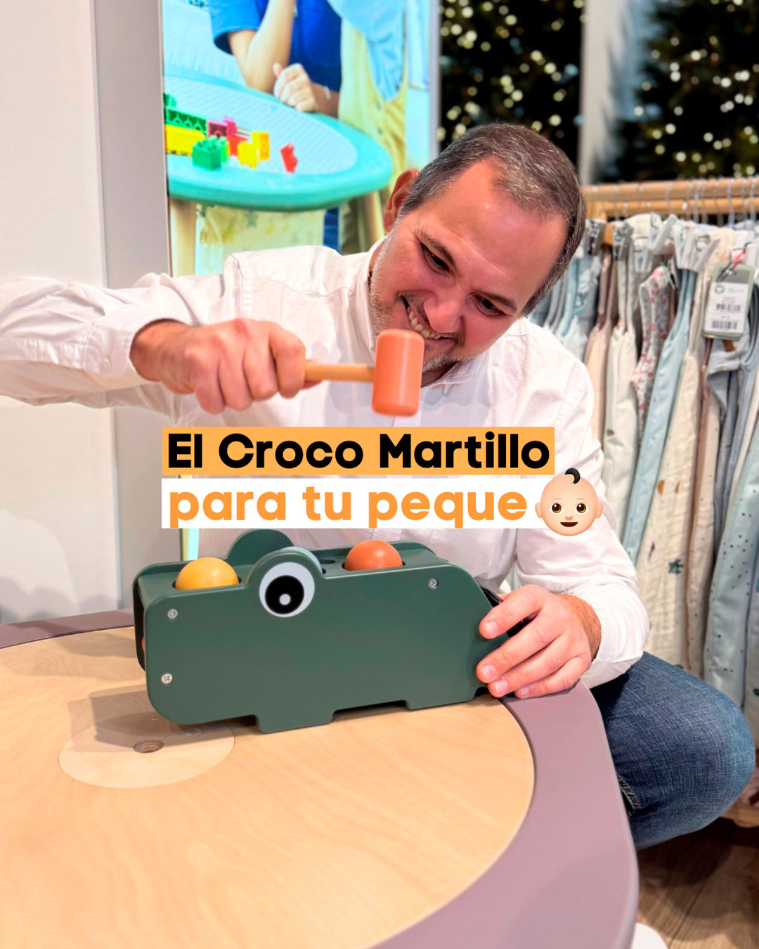 ¿Cómo Esta Tabla de Martillos de Madera Estimula la Coordinación de tu Peque?