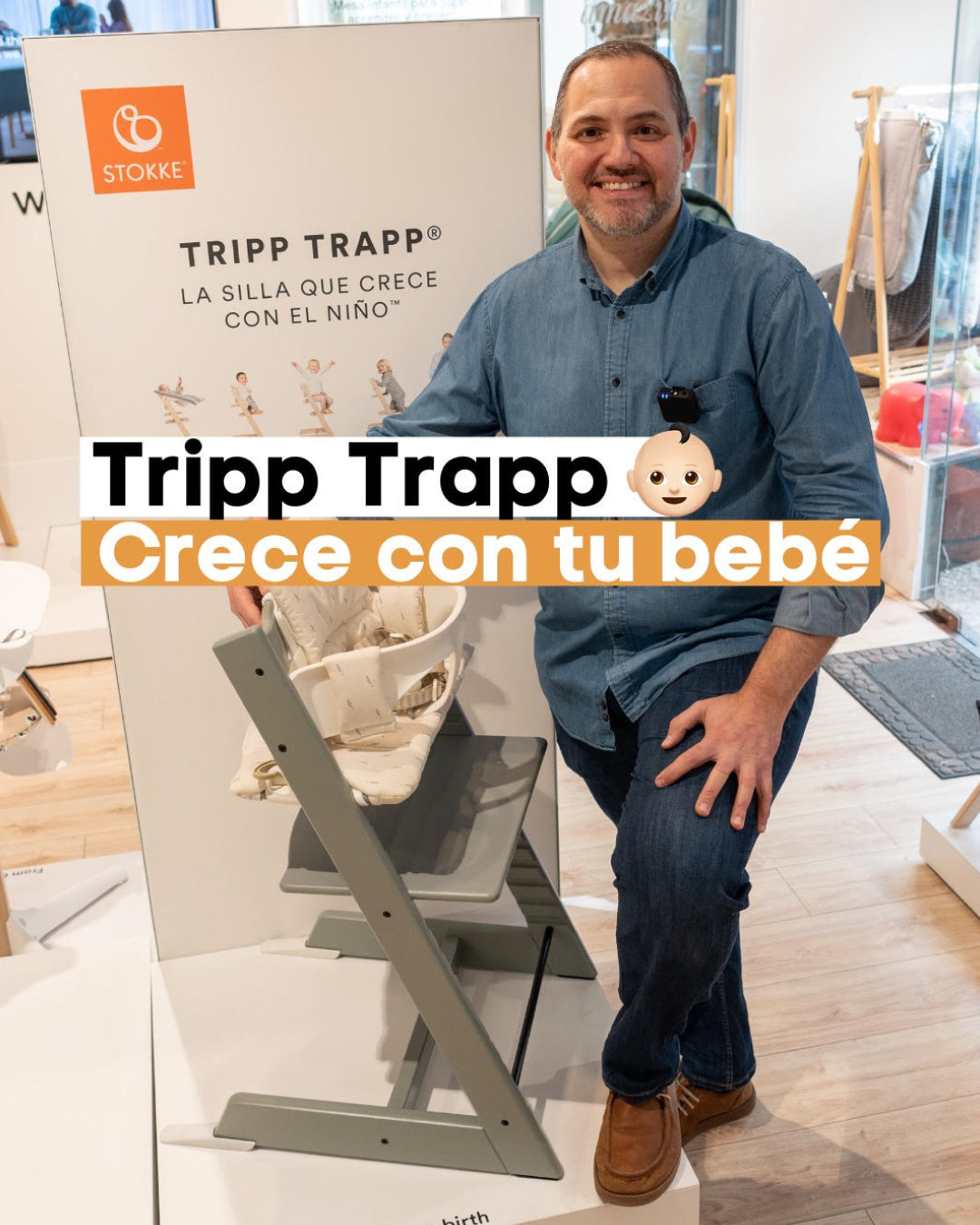 Tripp Trapp de Stokke: La Trona que Crece con tu Familia