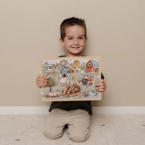 Laberinto Magnético Multicolor "Little Farm" Little Dutch
