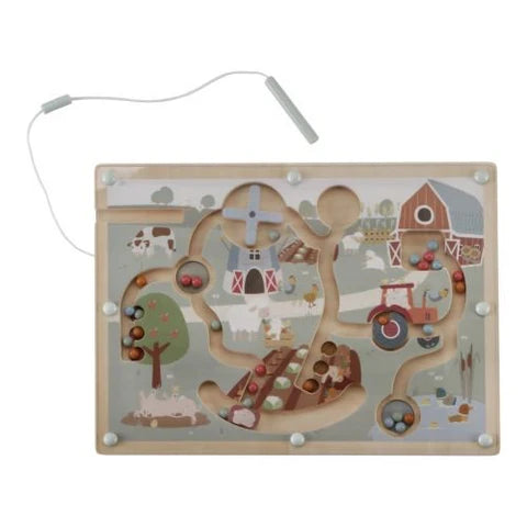 Laberinto Magnético Multicolor "Little Farm" Little Dutch