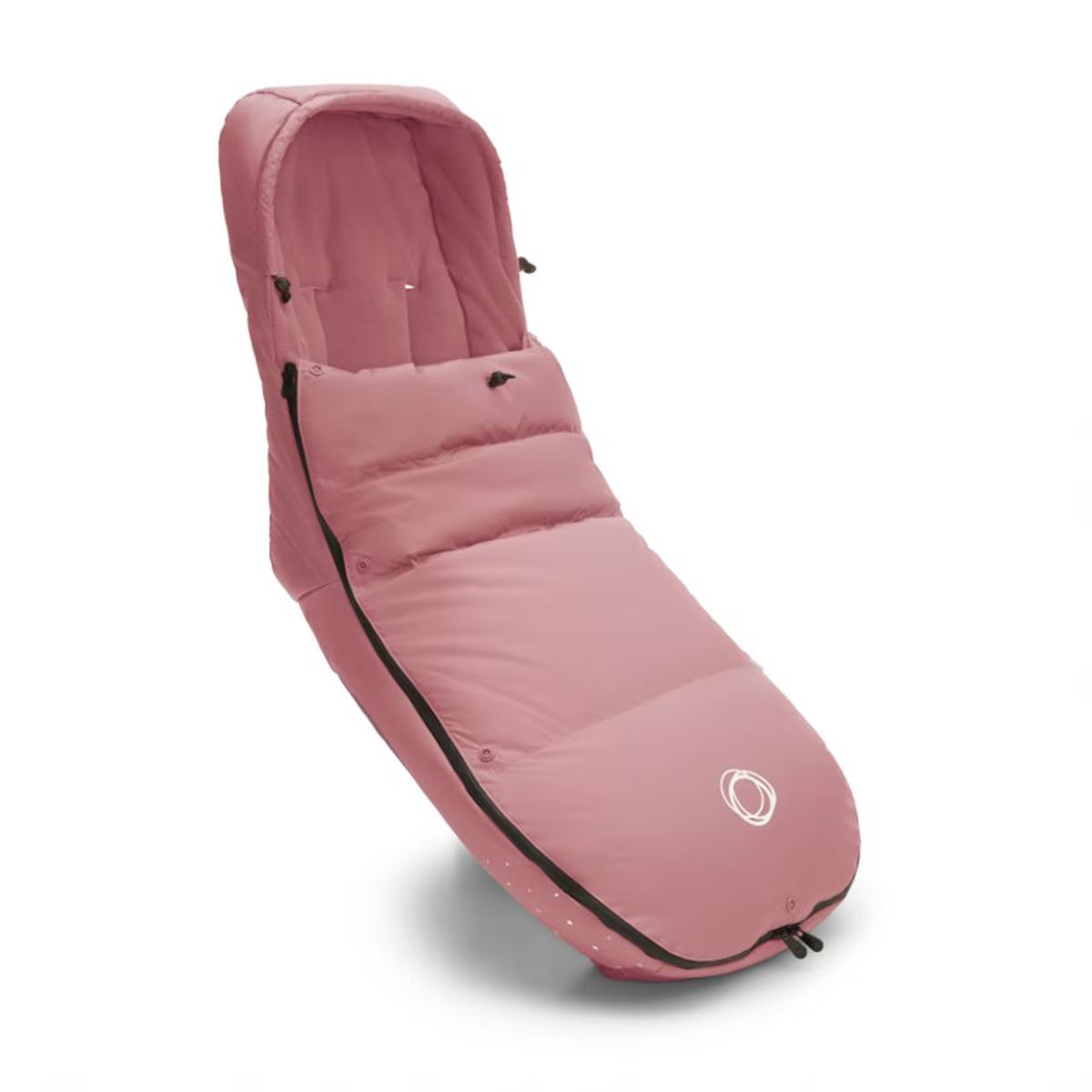 Bugaboo Saco para silla de paseo para todas las estaciones, resistente a la  intemperie, control de clima, extraíble y reflectante, color rosa noche