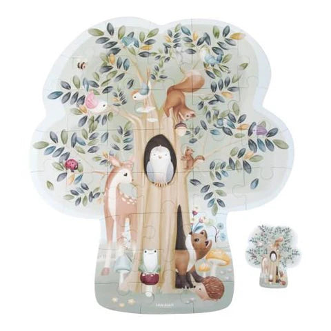 Puzzle de suelo "Forest Firends" Little Dutch