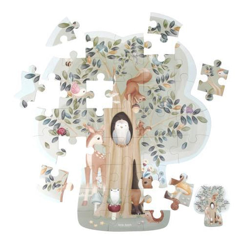 Puzzle de suelo "Forest Firends" Little Dutch