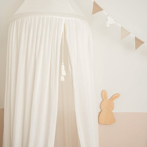 Dosel muselina Puro blanco Little Dutch