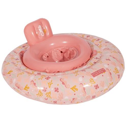 Flotador para bebés Ocean Dreams rosa (6-12 meses)