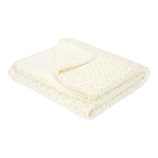 Manta acolchada para cuna Blueberry Leaves Little Dutch