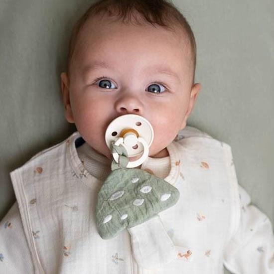 Chupetero muselina seta Little Dutch