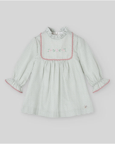 Vestido cuadros Ledicia Paz Rodríguez