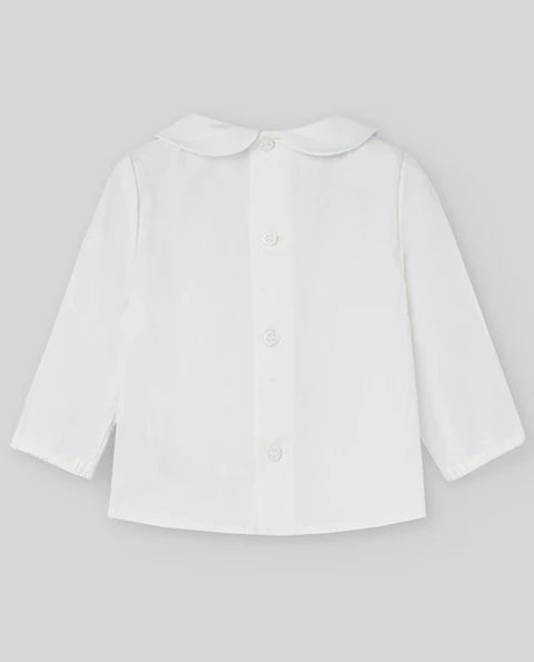 Conjunto (niño) camisa con pajarita y pantalón corto "PAZ OI 25-26"