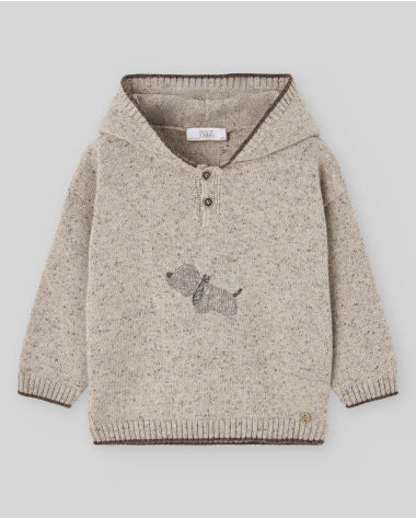 Jersey con cuello y capucha Noz Paz Rodríguez