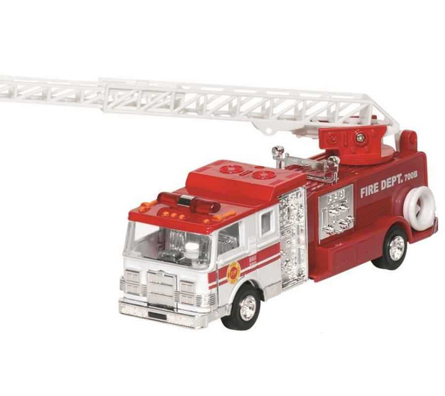 Camion de bomberos, con luz y sonidos Goki