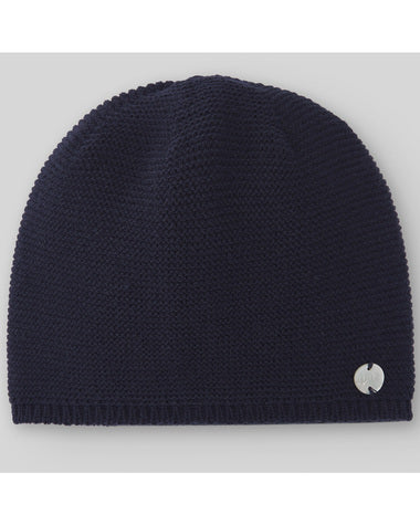 Gorro de Punto para Bebé Esencial Azul Tiza - Paz Rodríguez